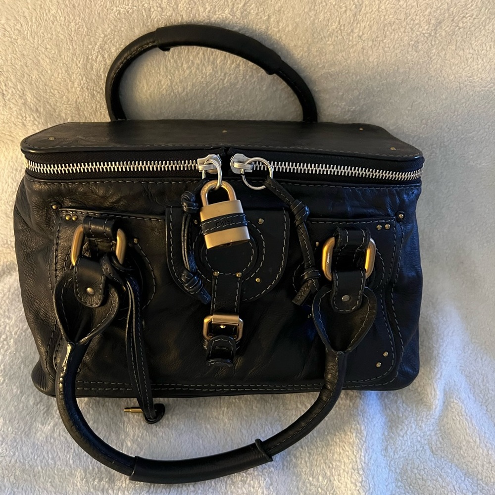 Chloe flat top hand bag